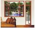 ドイツ様式の材木のドアおよび窓sの68mmフレームの木製の開き窓窓s